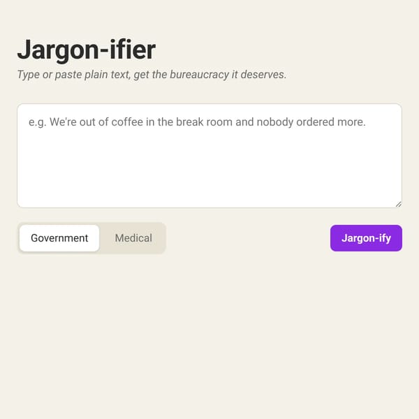 Jargon-ifier