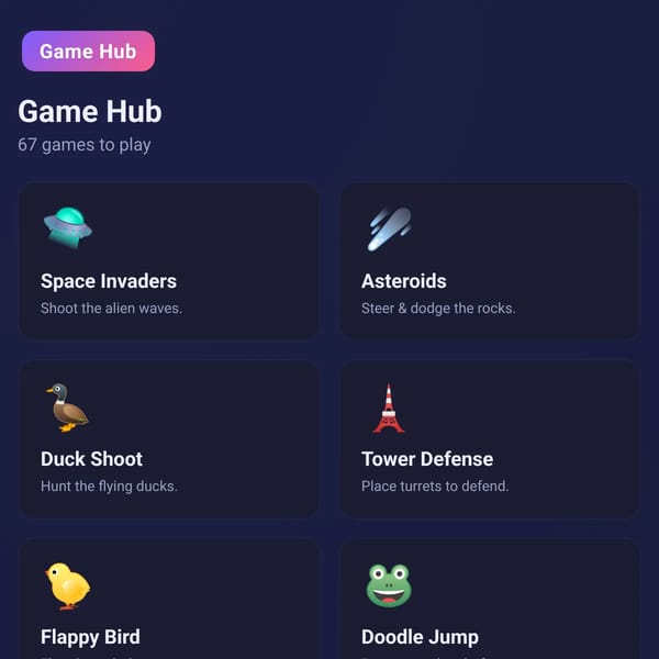 Game Hub
