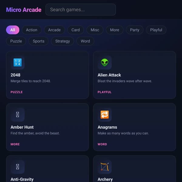 Micro Arcade