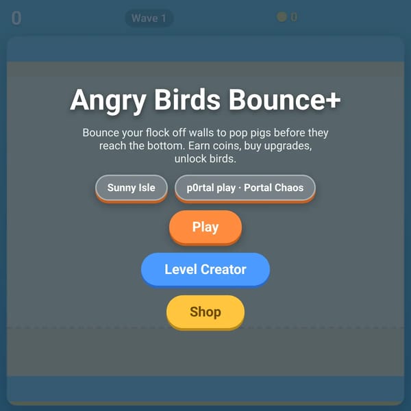 angry birds Bounce+