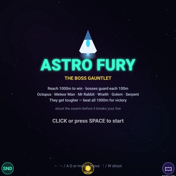 Astro Fury