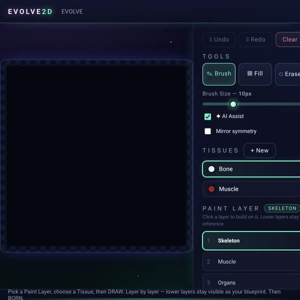 Evolve 2D