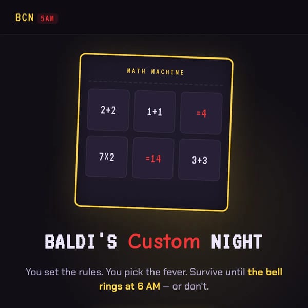 Baldi's Night