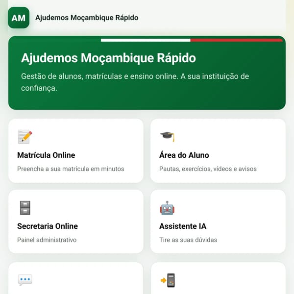 Ajudemos Moçambique