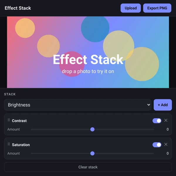 Effect Stack
