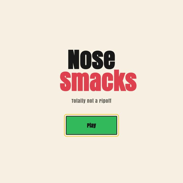NoseSmacks - Totally not an Earclacks ripoff