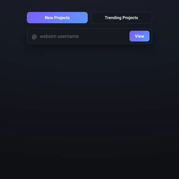 Websim API
