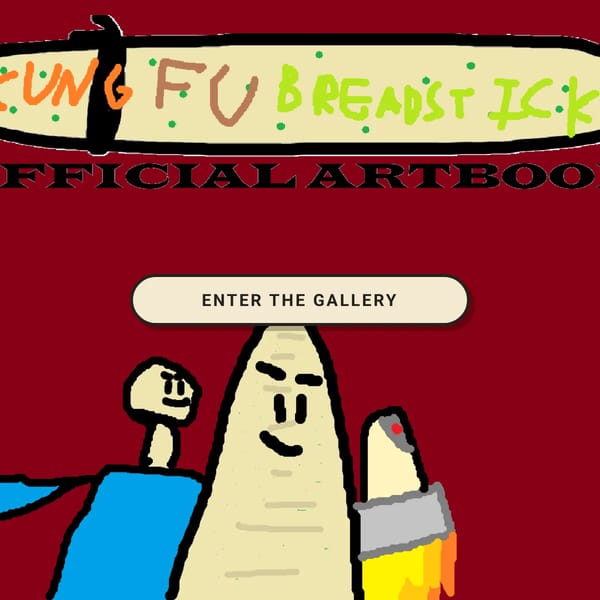 Kung Fu Breadstick Artbook