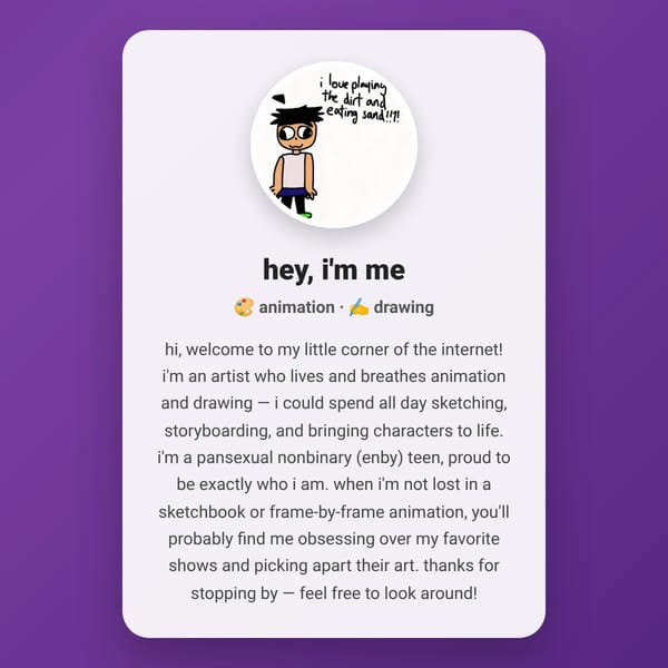 my profile