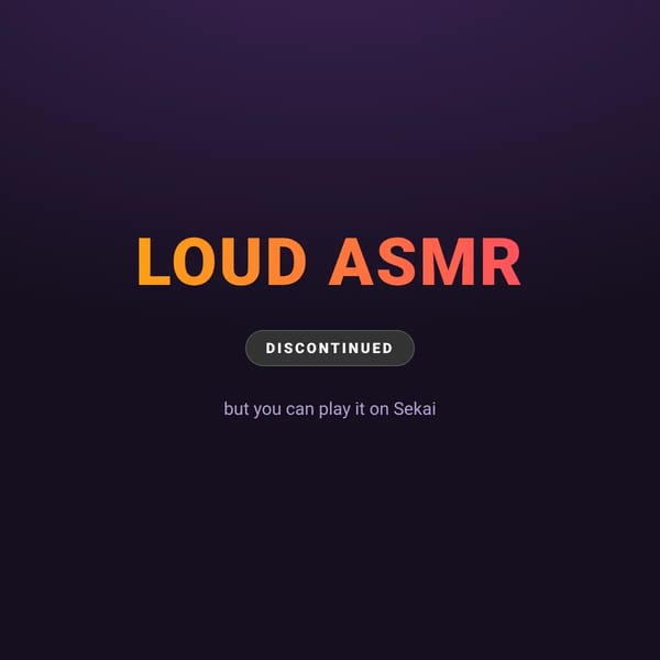 Loud ASMR