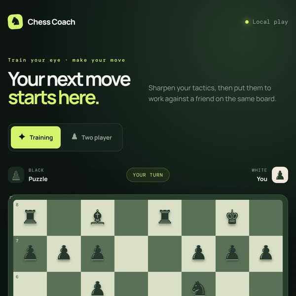 Chess Coach