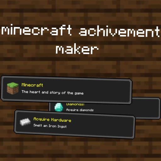 minecraft achivement maker