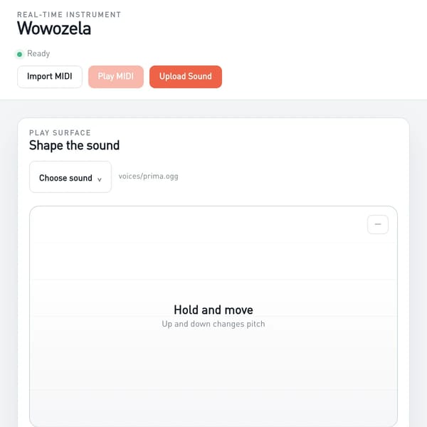 wowozela - websim edition