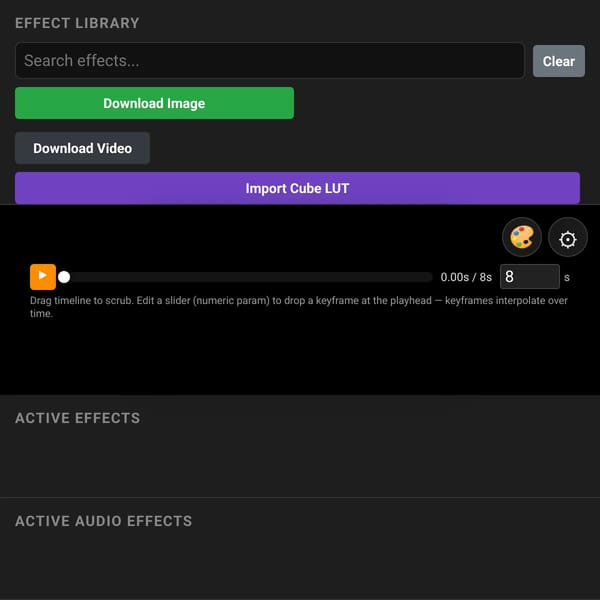 Image Effect Stack