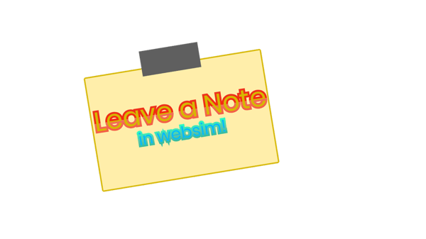 Leave A Note