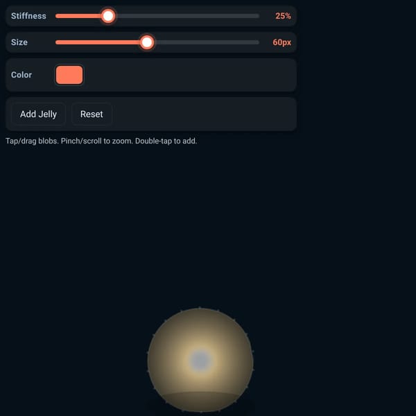 Interactive Jelly Simulation