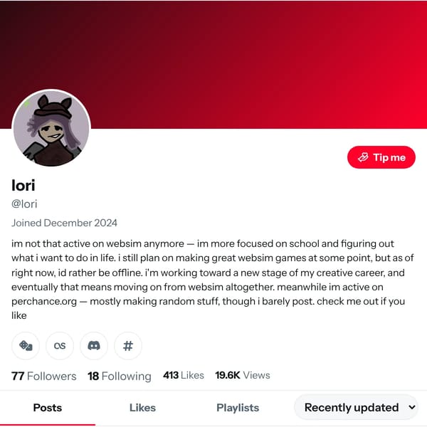 lori's profile — v2