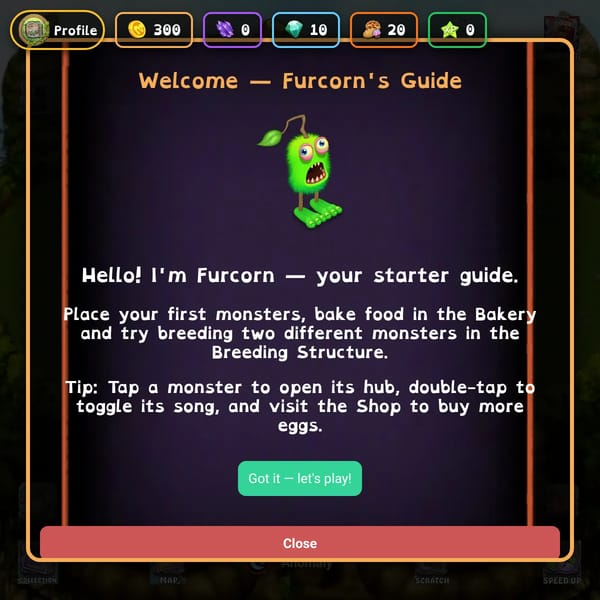 My Singing Monsters Clone: DLC