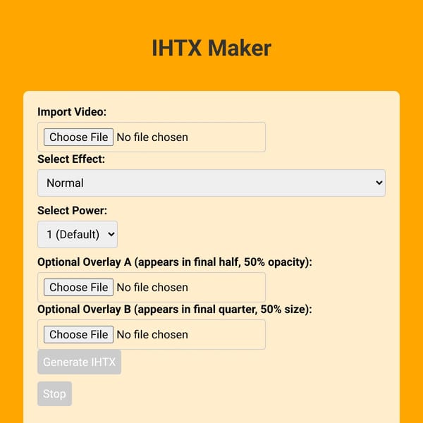IHTX Maker but it's fixed