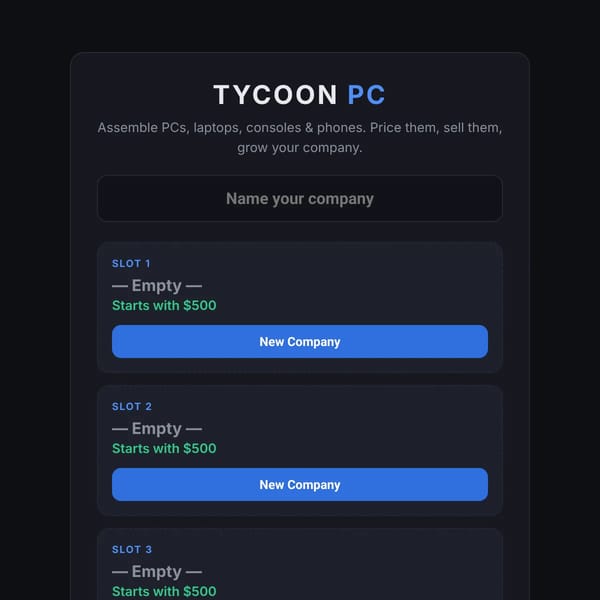 Devices TYCOON