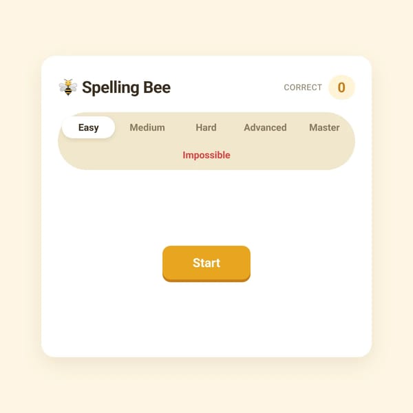 Spelling Bee
