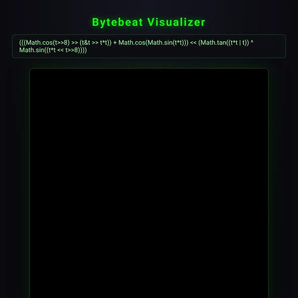 Bytebeat Visualizer