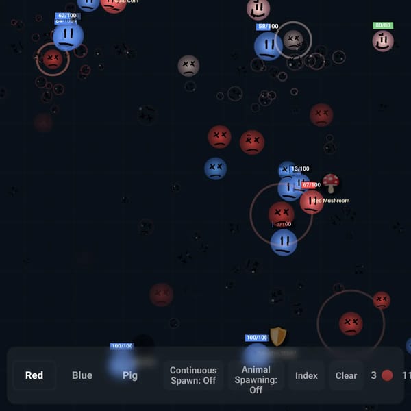 red vs blue sandbox
