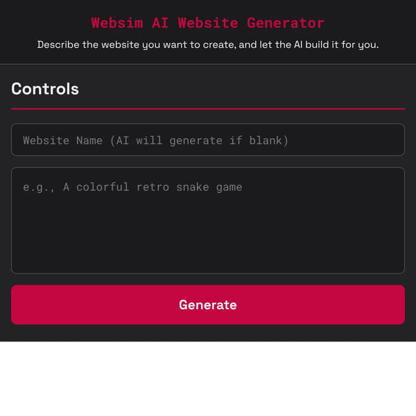 websim inside of websim