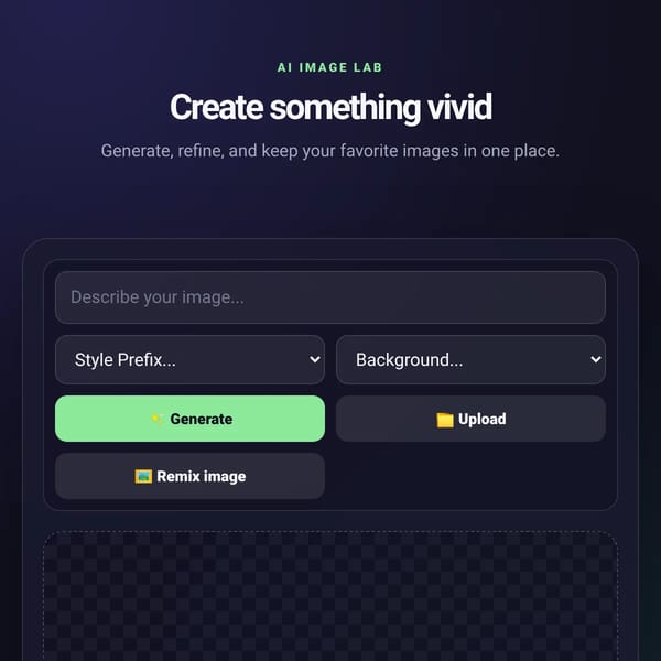 Basic Image Generator