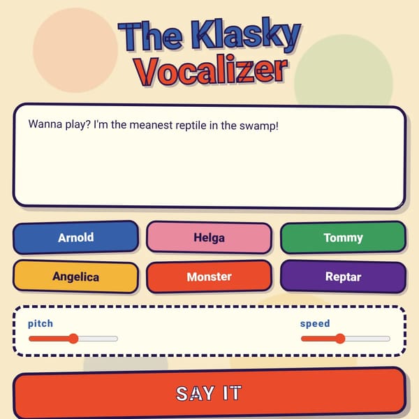 Klasky TTS