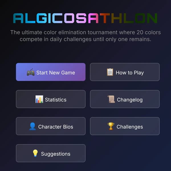 Algicosathlon Simulator