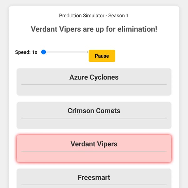 Prediction Simulator