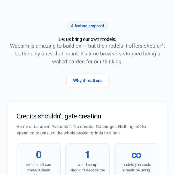 We need Custom Providers