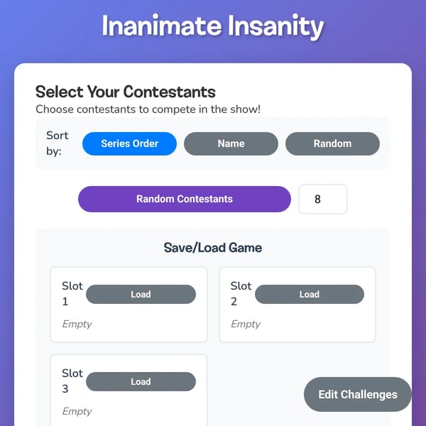 Inanimate Insanity