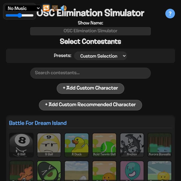 OSC Elimination Simulator