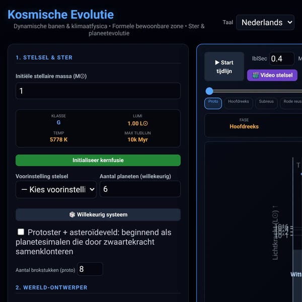 Kosmische Evolutie