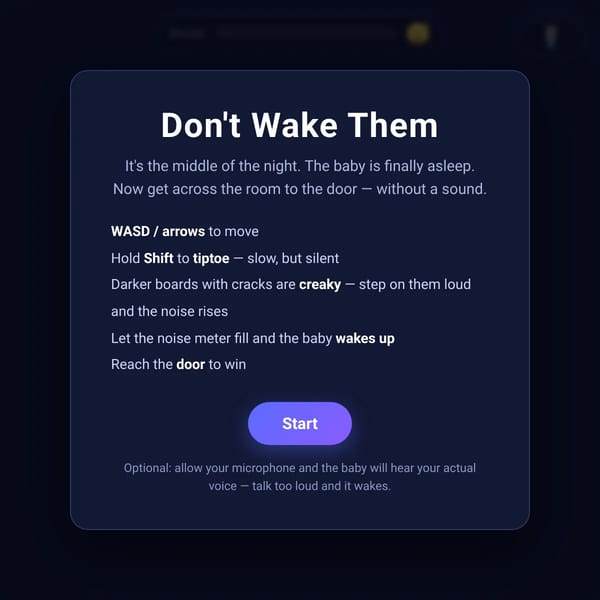 Don't Wake Them