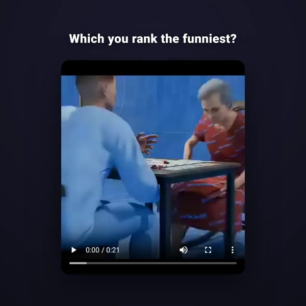Ranking the funniest video ever!