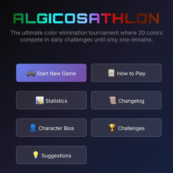 Algicosathlon Simulator
