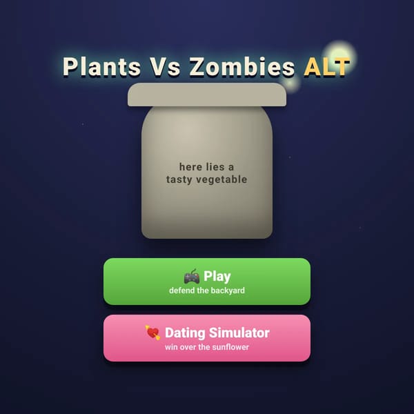 Zumbi vs Plantas