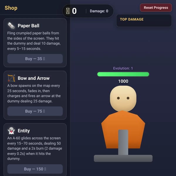 Torture A Dummy For Money