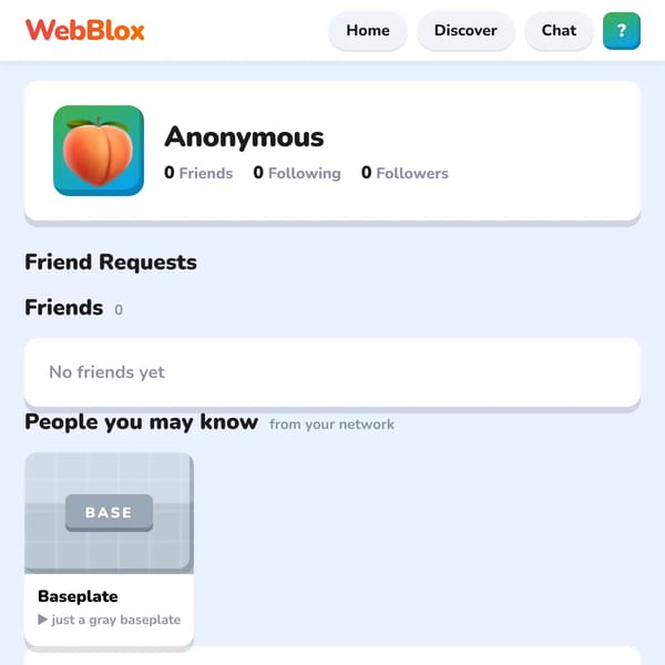 WebBlox (same name as someone else will be fixed soon)