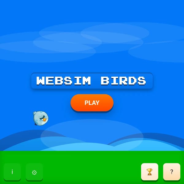 Angry Birds (but moar birds)