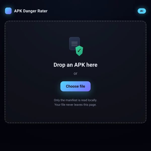 APK Danger Rater