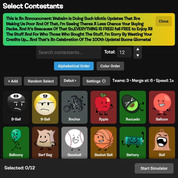 Prediction Simulator