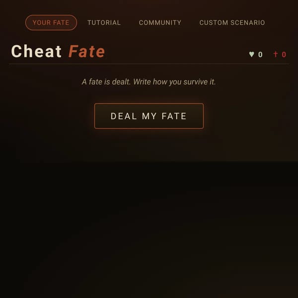 Cheat Fate