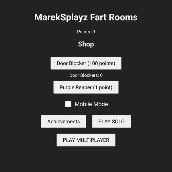 Mareksplayz Room's [MULTIPLAYER ADDED]
