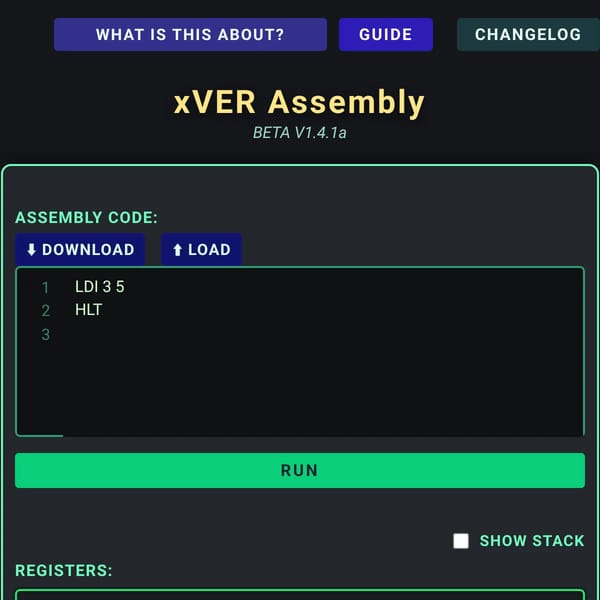 xVER assembly (work in progress)