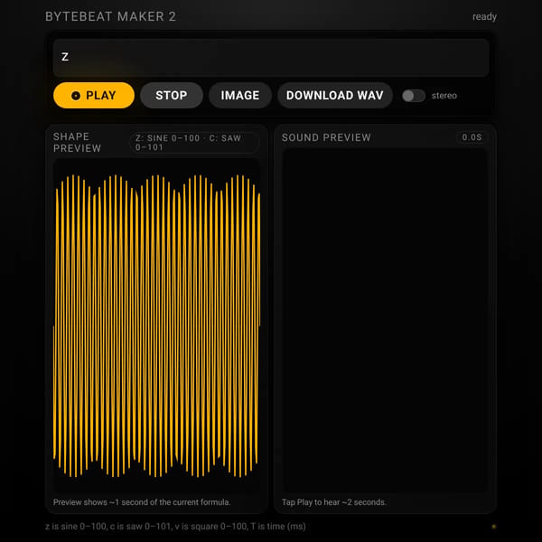 bytebeat maker 2