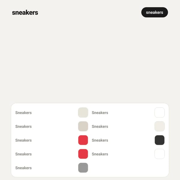 sneakers